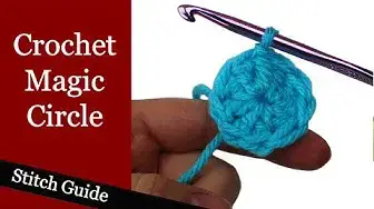 How to crochet the magic ring 