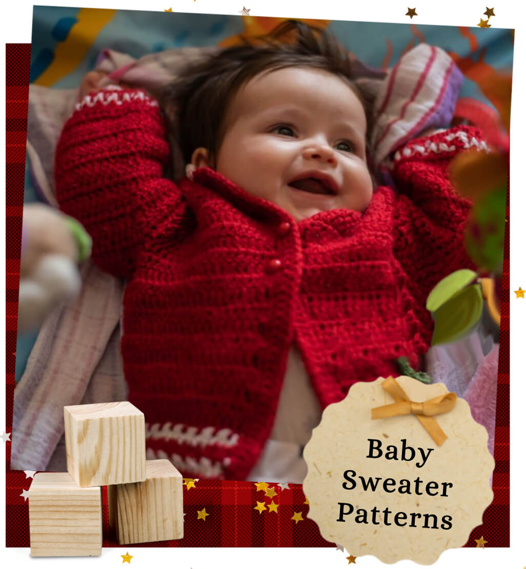 crochet-baby-sweater-patterns