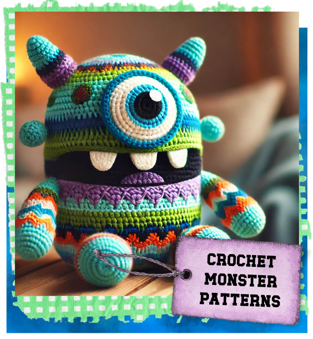 free-crochet-monster-patterns