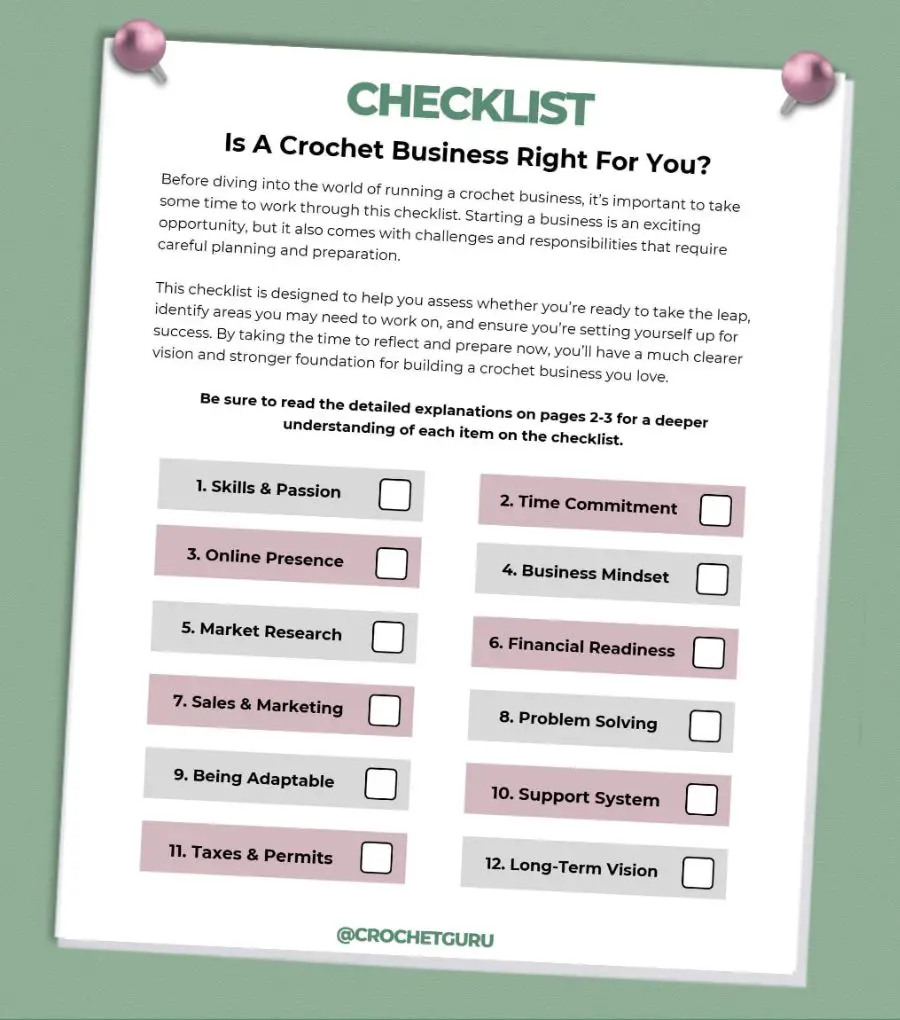 is-a-crochet-business-right-for-you-checklist